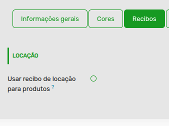 Tela 5 - Como configurar as informações da empresa