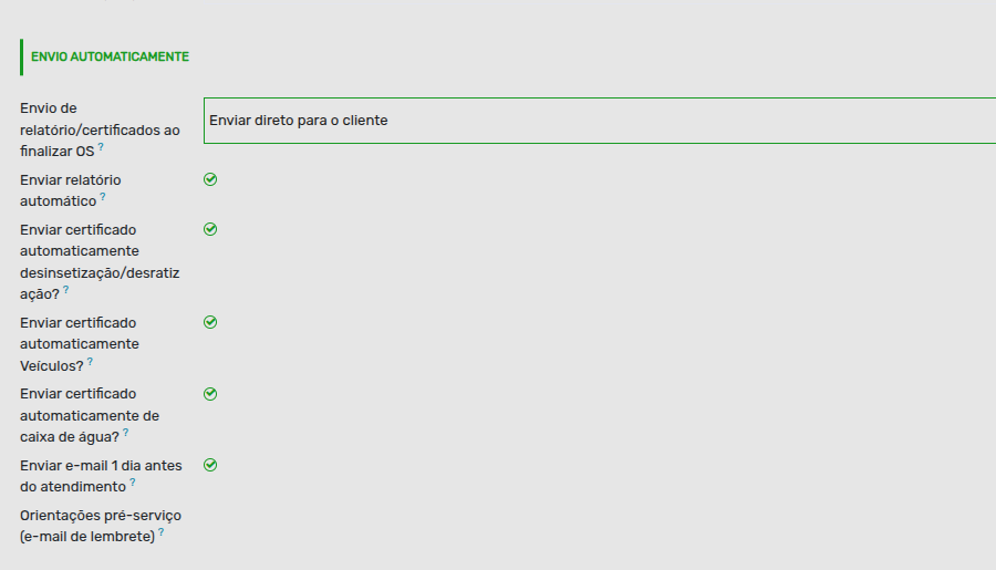 Tela 9 - Como configurar as informações da empresa