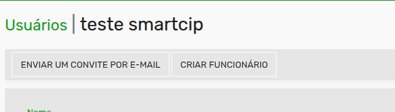Tela 1 - Como criar um funcionário