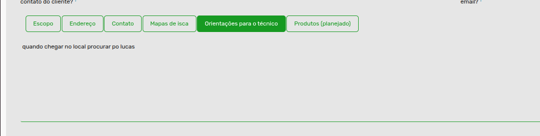 Tela 11 - Como criar uma visita
