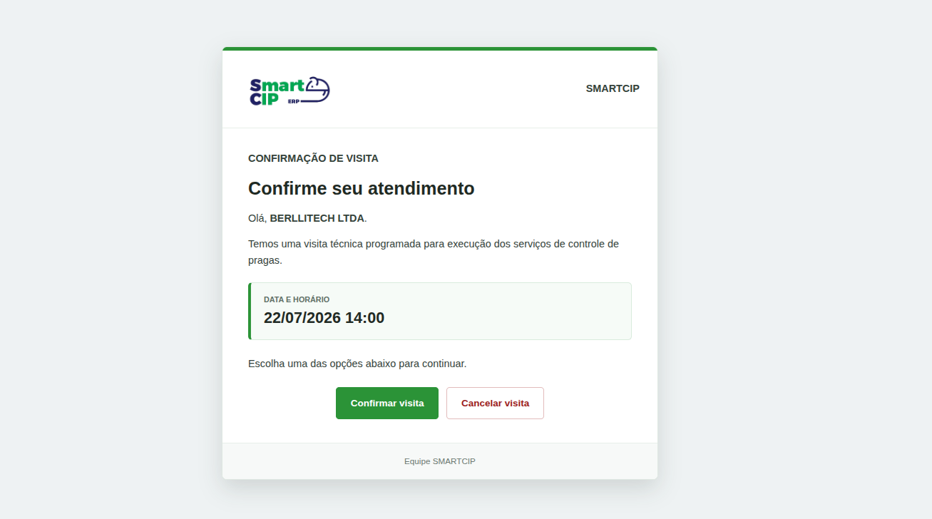 Tela 16 - Como criar uma visita