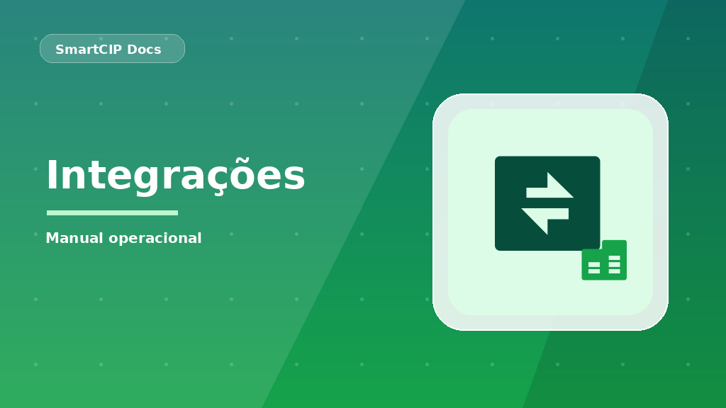 Acompanhando as Integrações