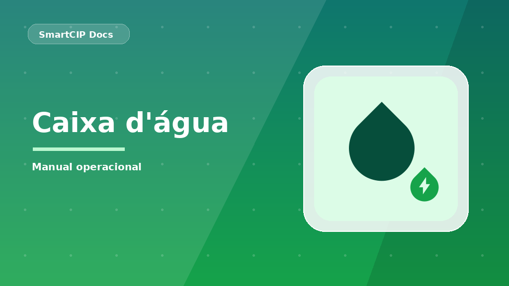 Como preencher a visita de caixa d'água