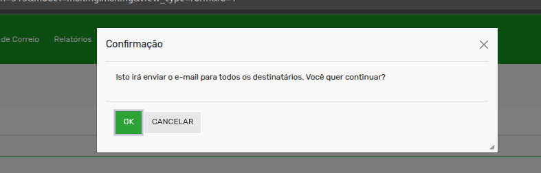 Tela 10 - Marketing de E-mail