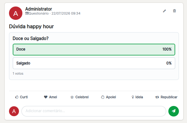 Tela 10 - Módulo Intranet