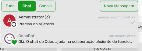 Tela 8 - Módulo Mensagens
