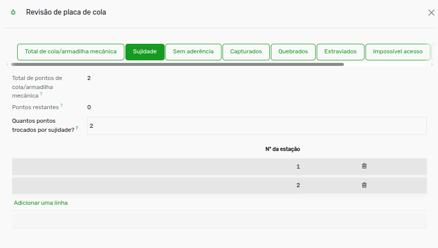 Tela 15 - Como preencher a visita de dedetização
