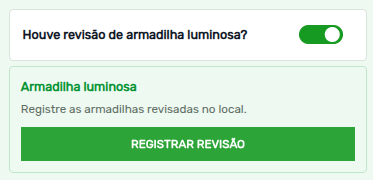 Tela 17 - Como preencher a visita de dedetização